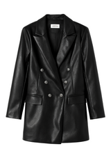 Blazer i læderlook - Brystmål 130cm by Krone 1