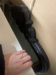 Sort spejl med deko by Krone 1