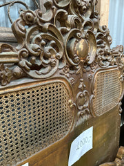 Guld sengegavl h177 b113 d5