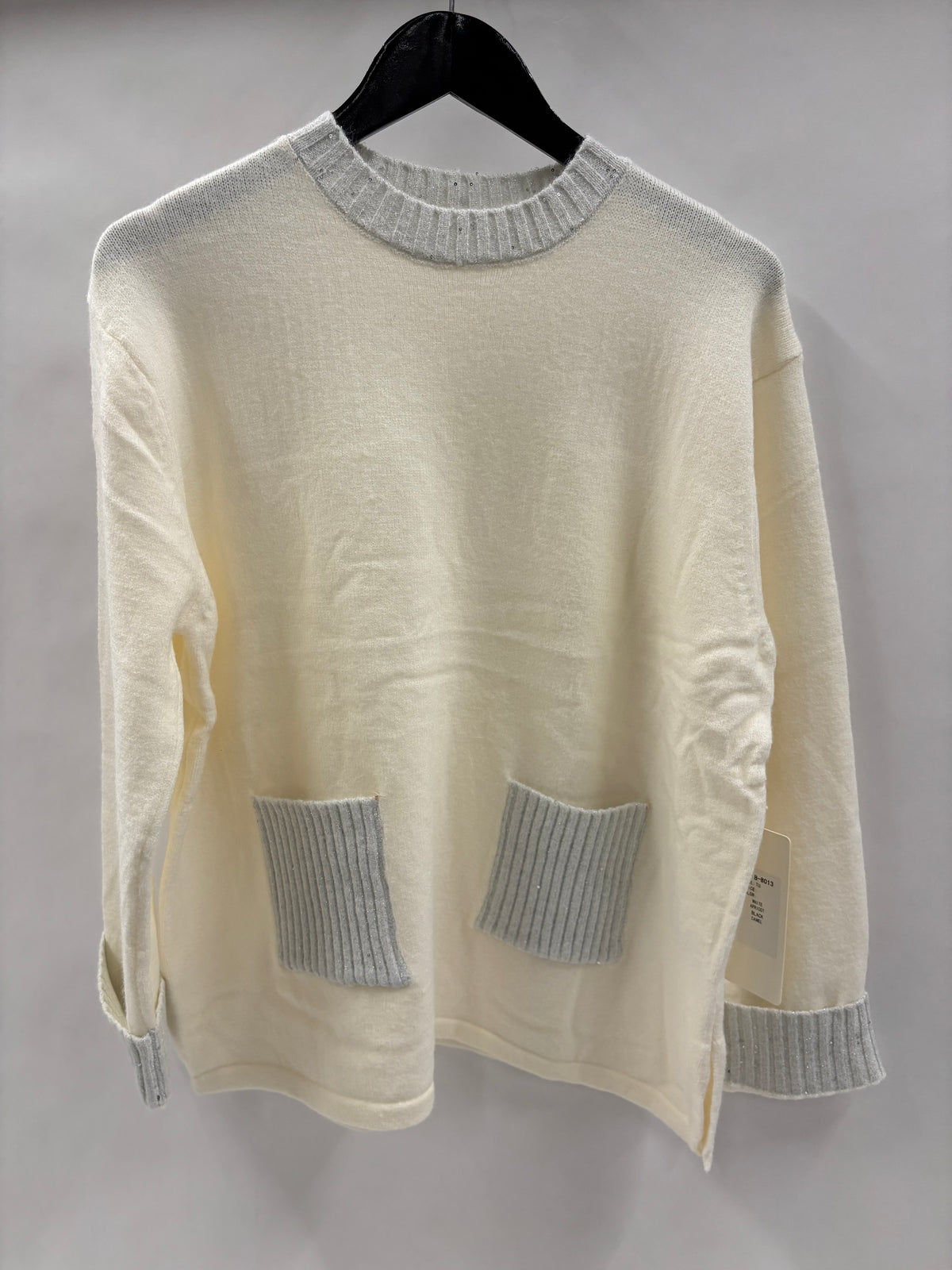 Striktrøje Glimmerlommer