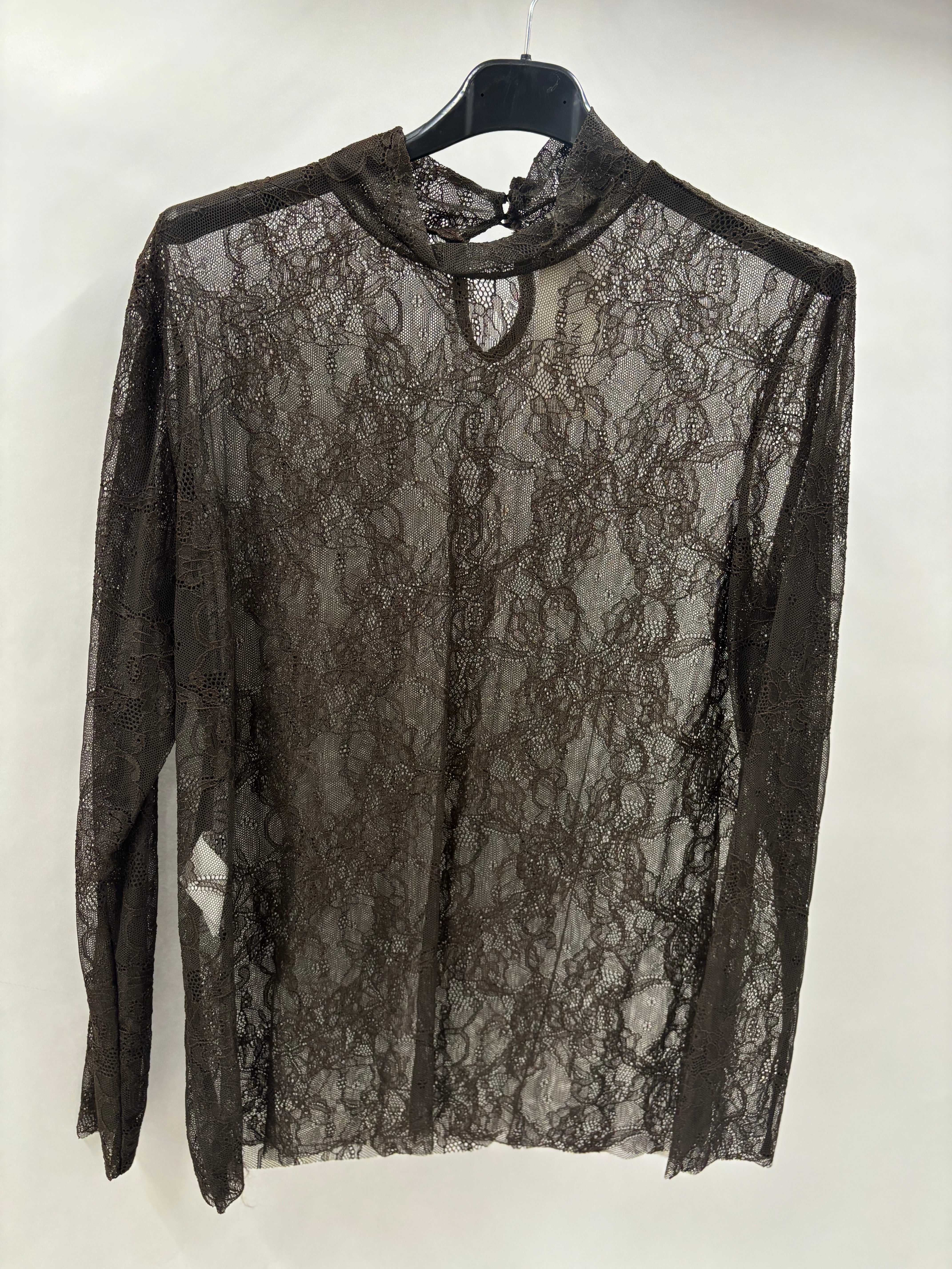 Blondebluse Langærmet