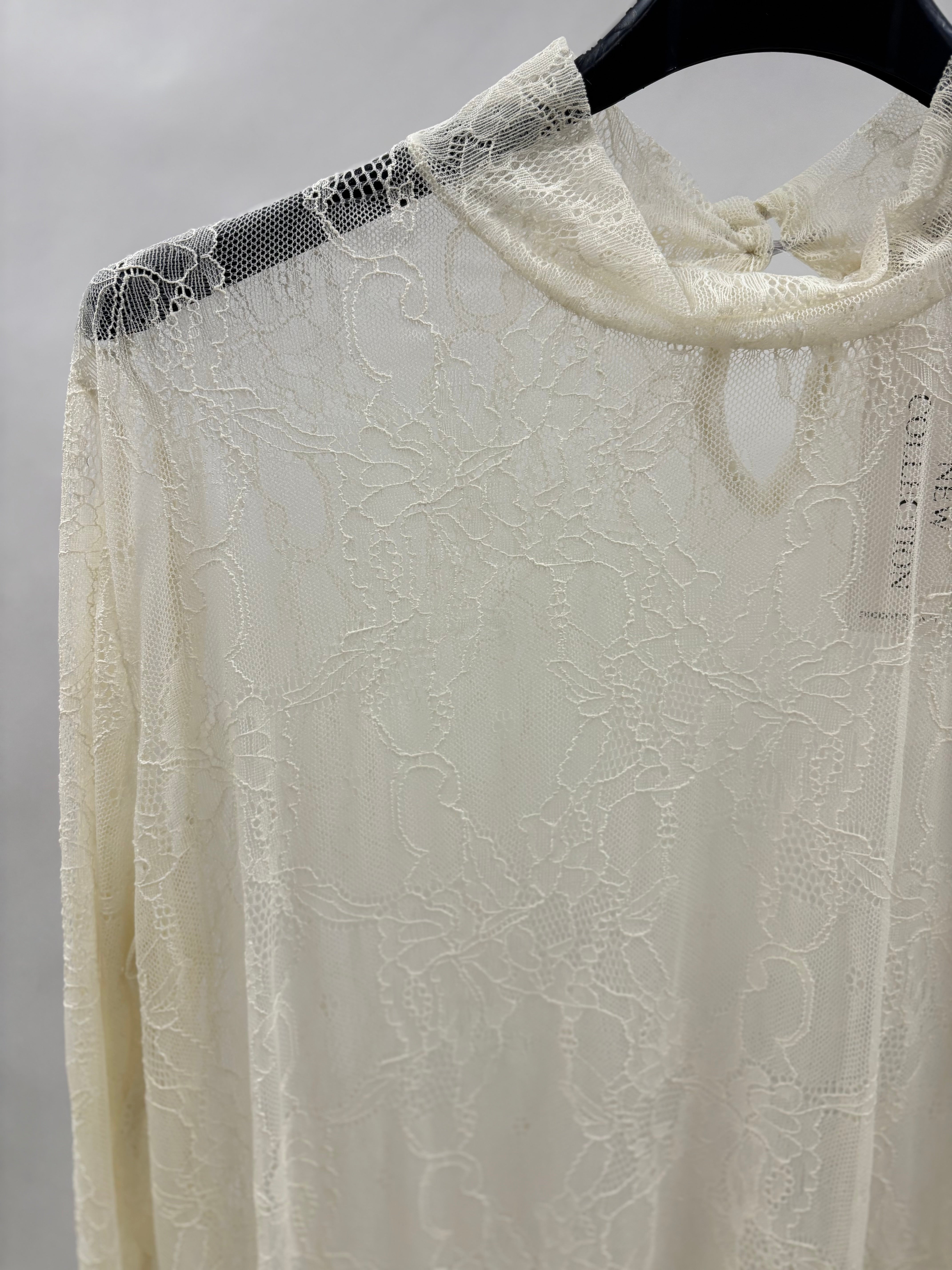 Blondebluse Langærmet