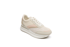 Beige og Rosa sneakers