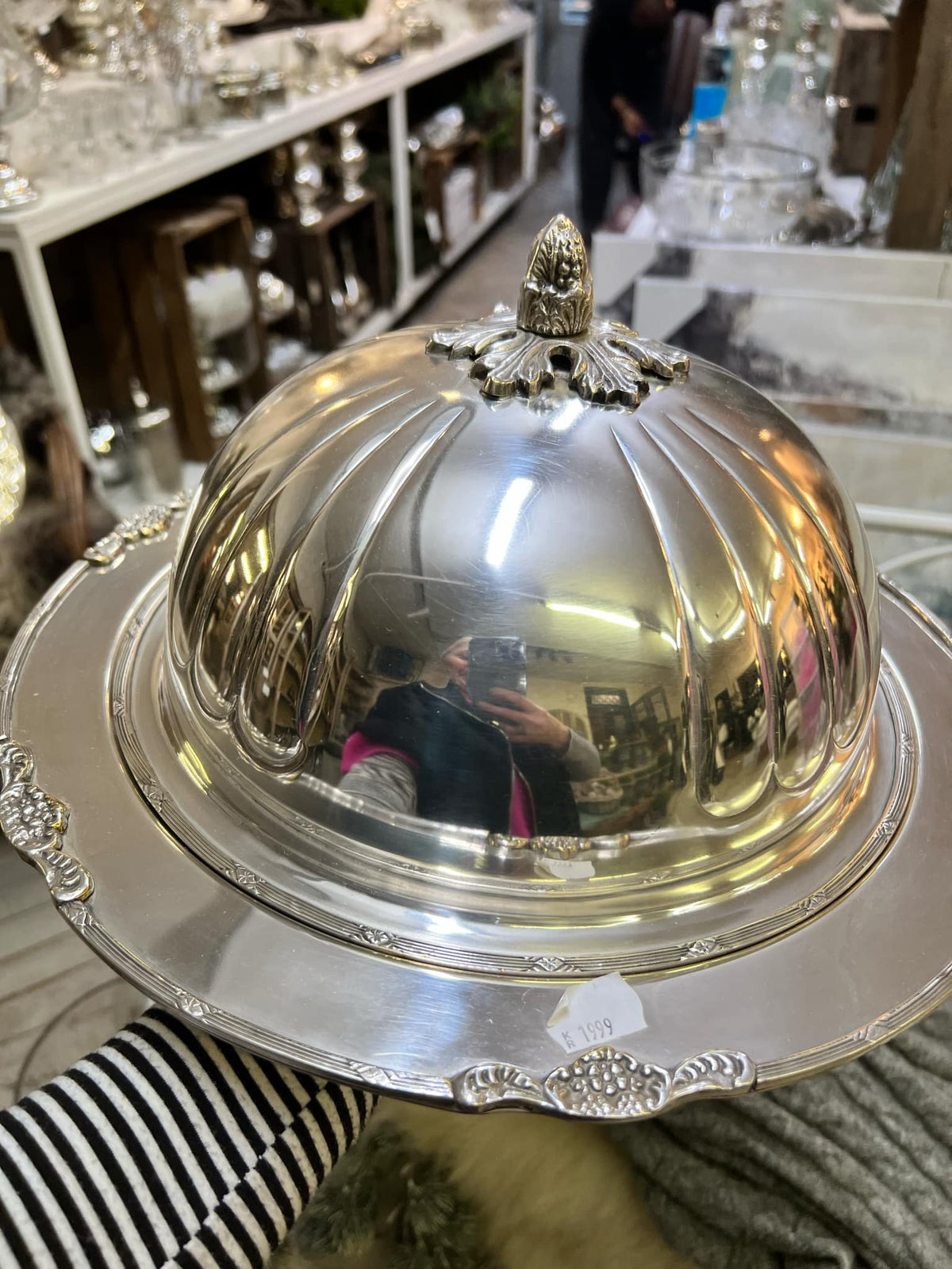 Food Varmer i Sølv – Elegant Servering til Bordet by Krone 1