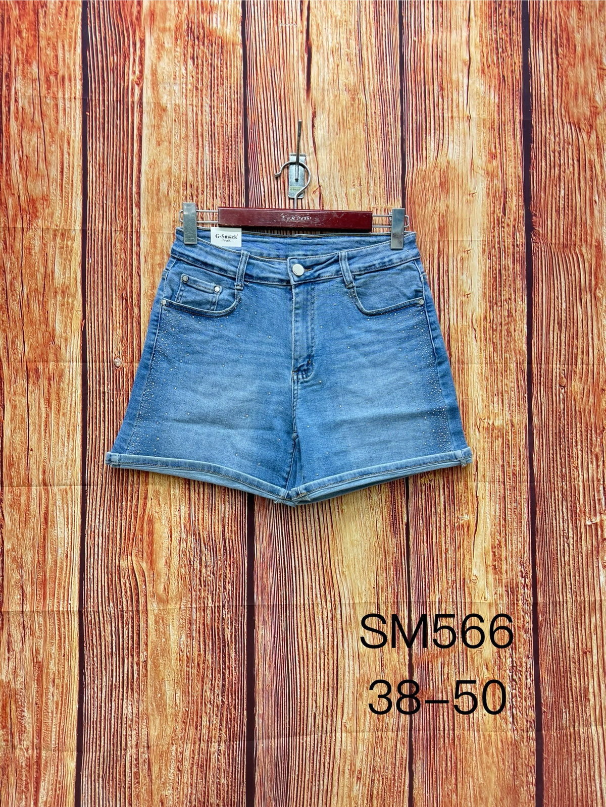 Cowboyshorts med bling