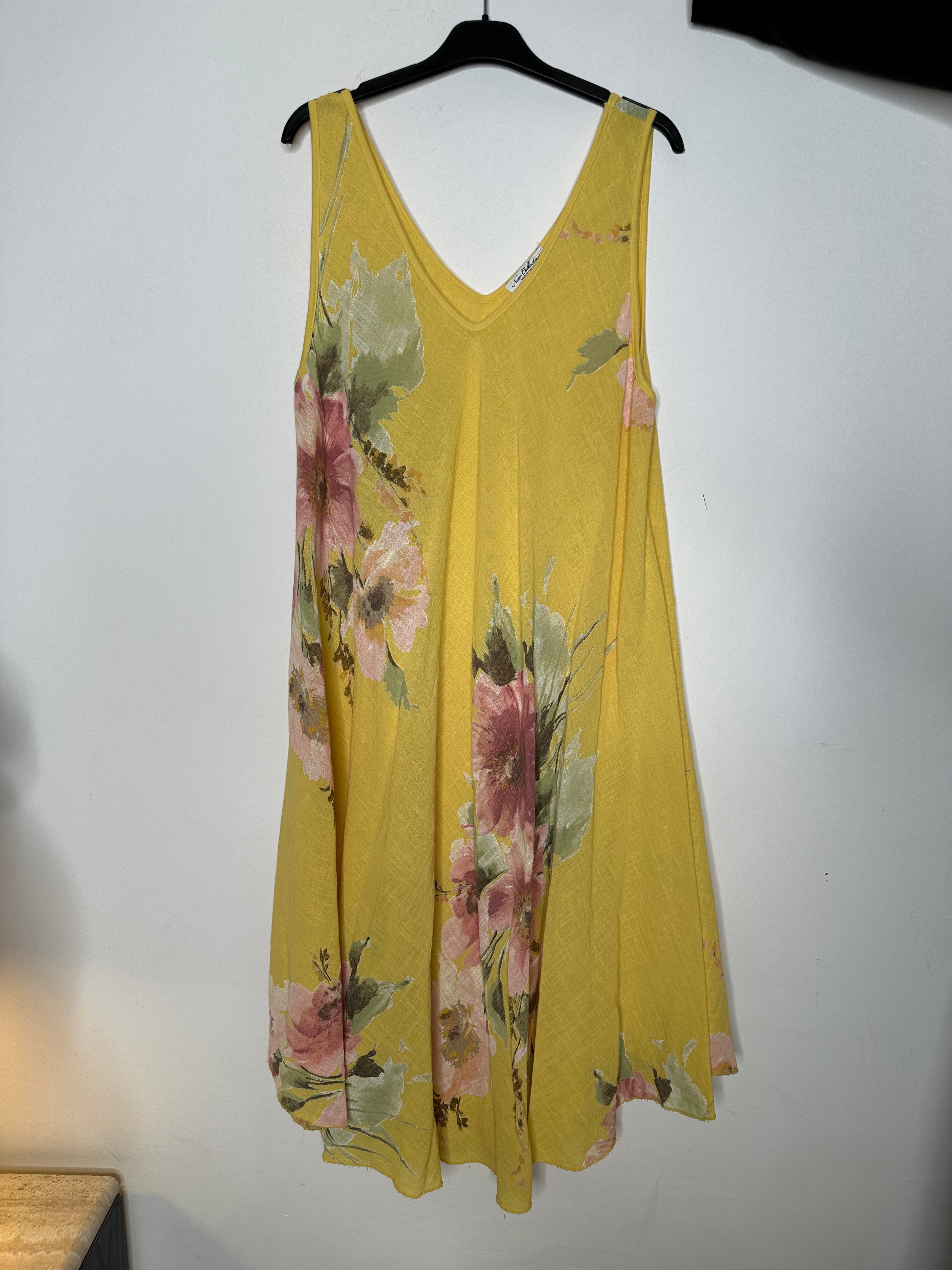 Kjole med blomster print - ITJULI25