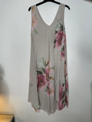 Kjole med blomster print - ITJULI25