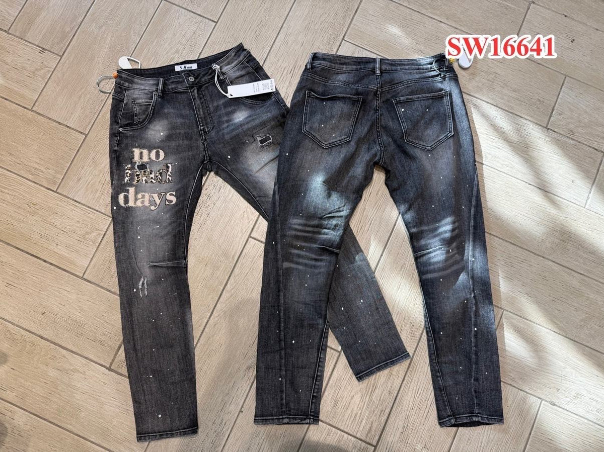 Sexy Woman no bad days jeans - ITJULI25