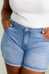 Cowboyshorts lightwash plus size by G-Smack