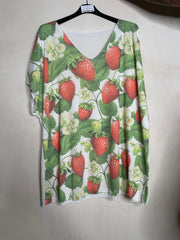 T-shirt med jordbær - ITMAJ25