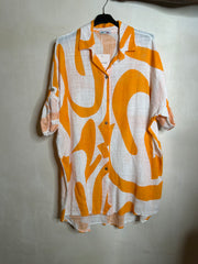 Skjorte med mønster swirl - ITMAJ25 by Smart