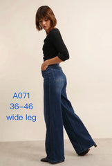 Jeans med ekstra vidde