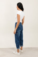 Jeans med ballon facon