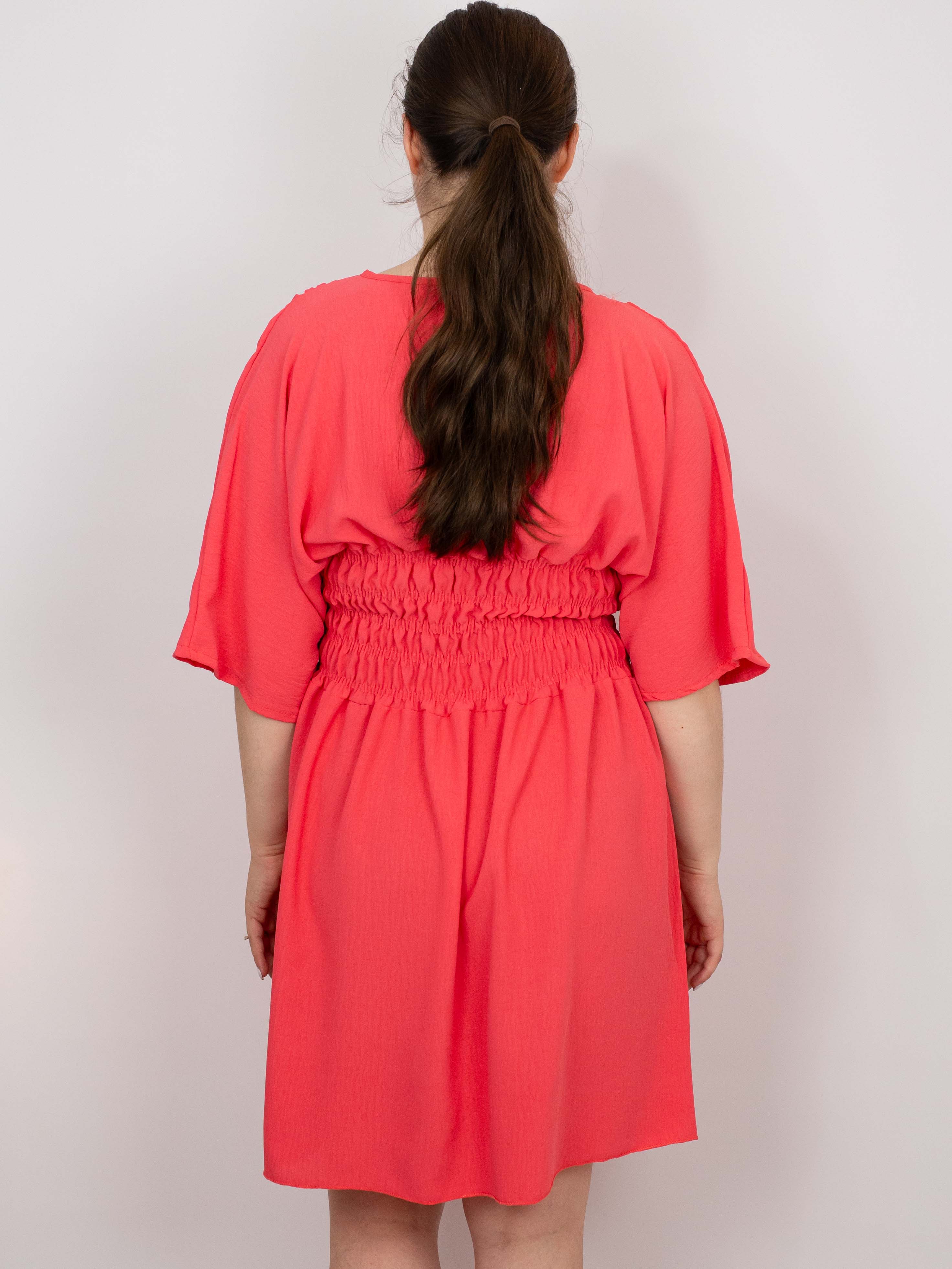 Kjole med smock talje - Brystmål 130cm
