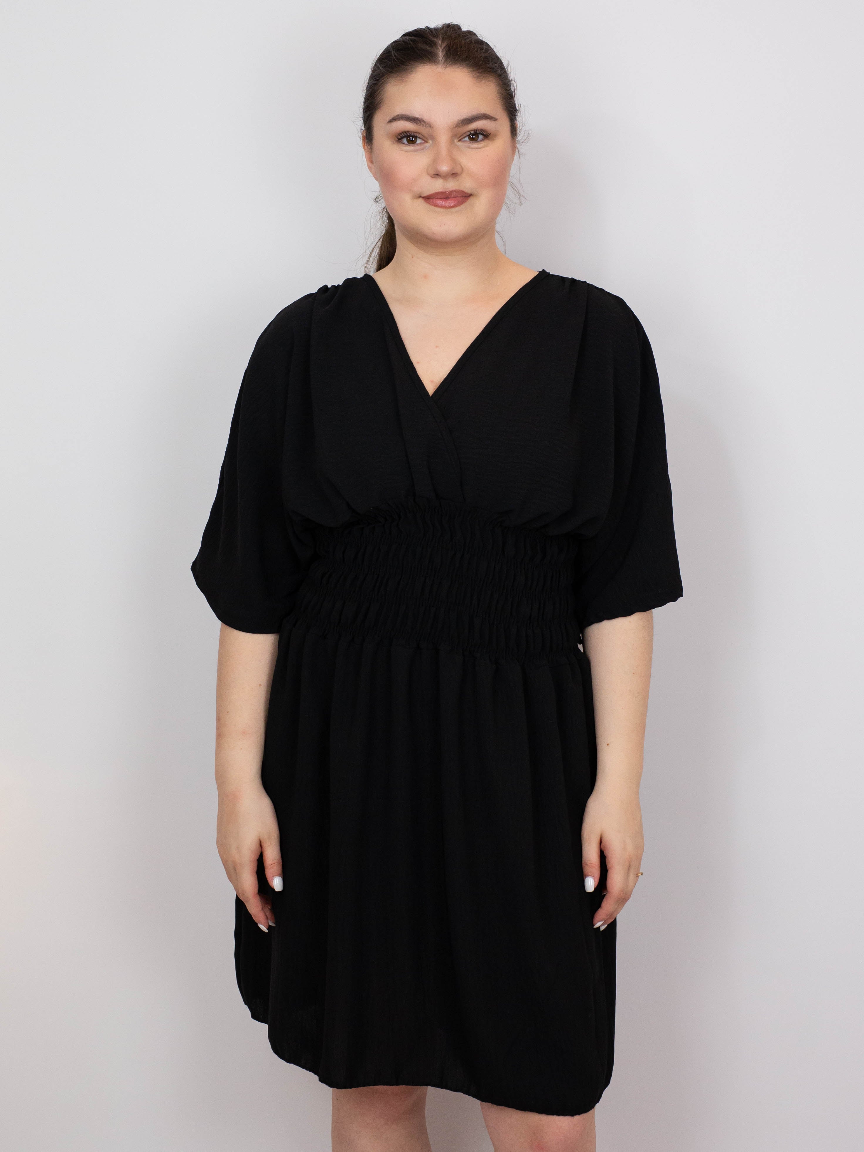 Kjole med smock talje - Brystmål 130cm
