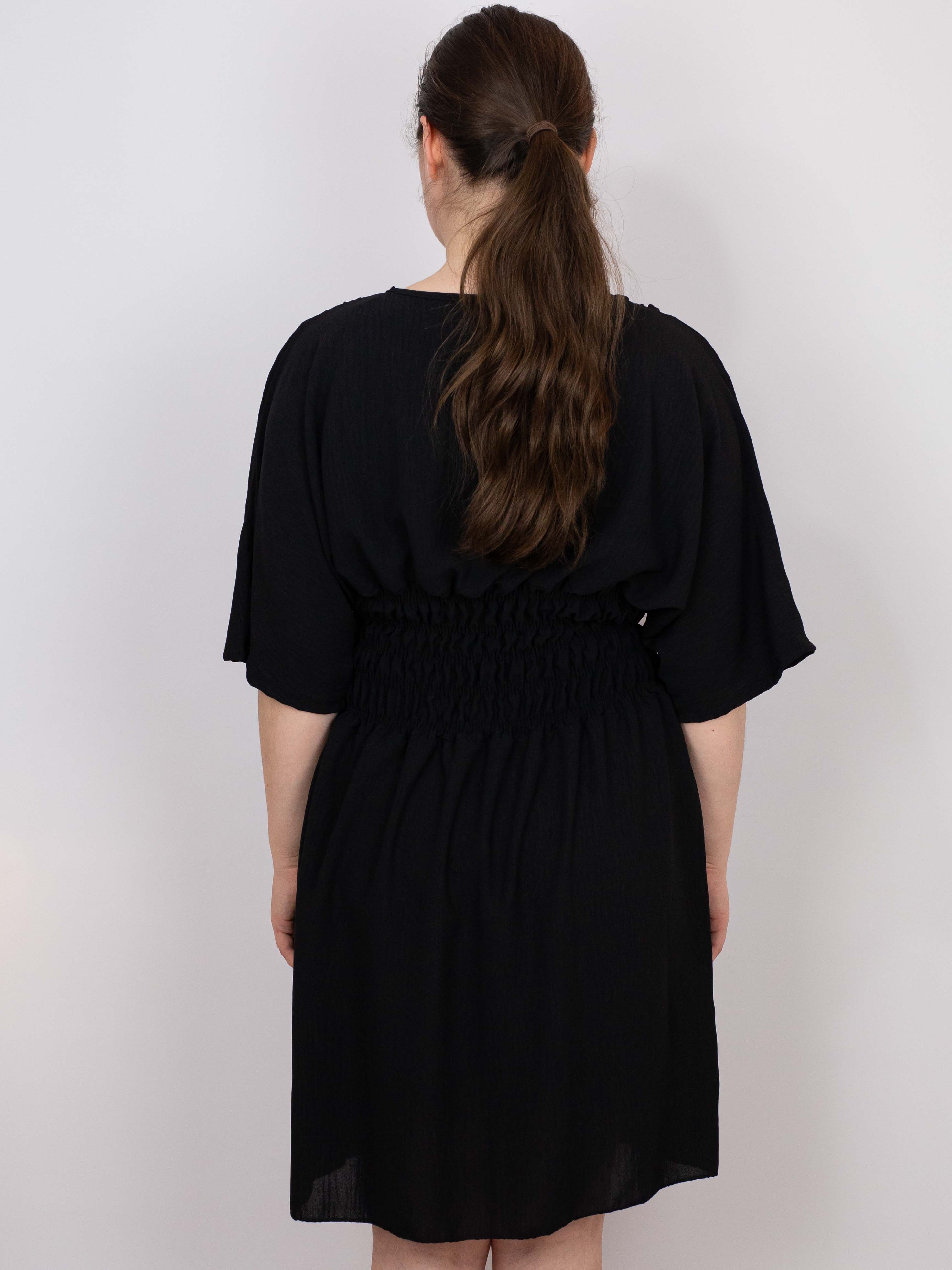 Kjole med smock talje - Brystmål 130cm