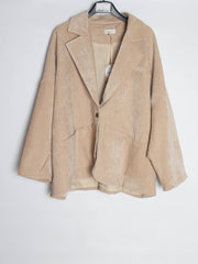 Fløjlsblazer str. 38-44 - ITNOV24