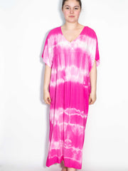 Lang batik kjole