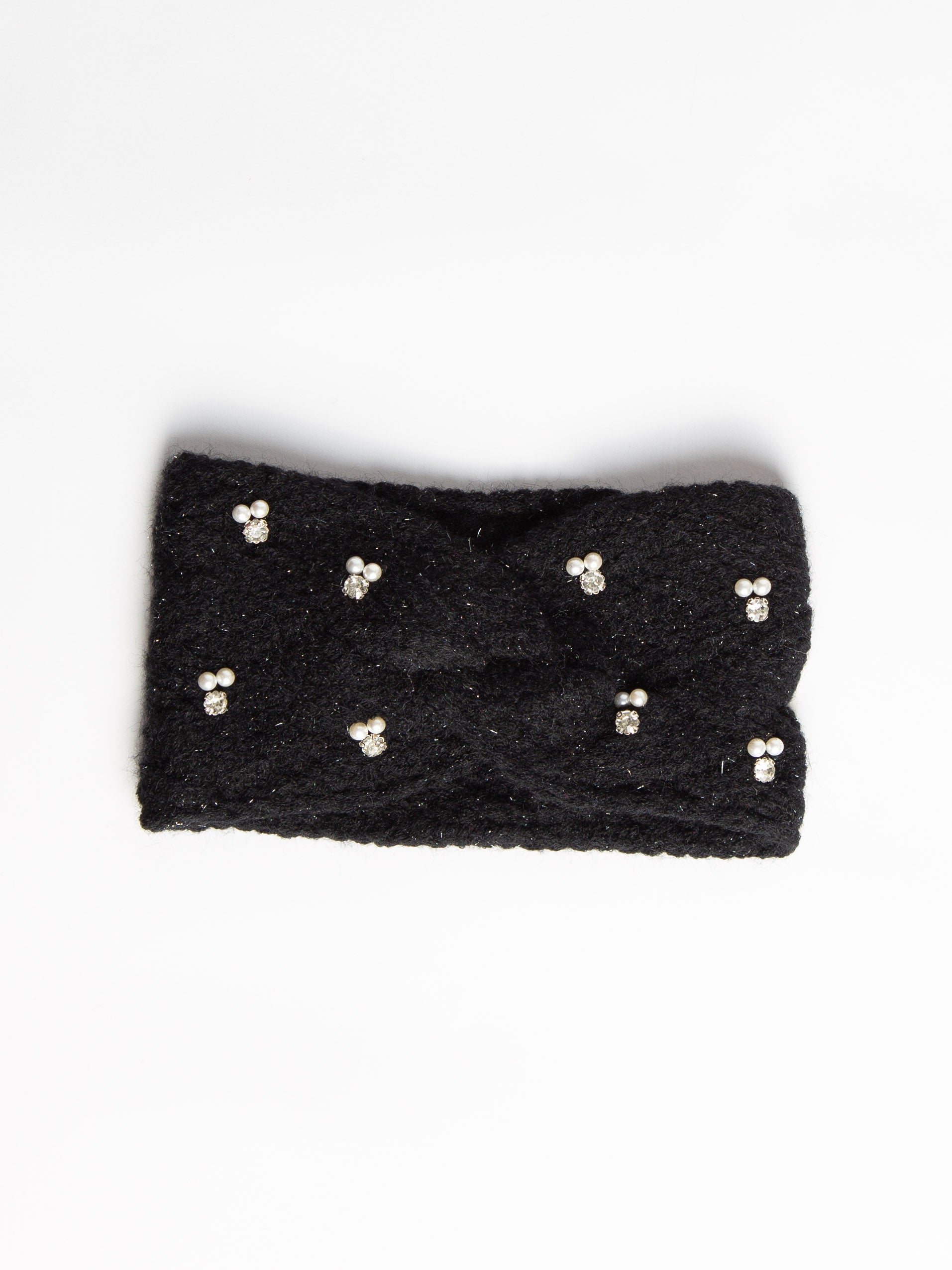 Pandebånd med perler og bling