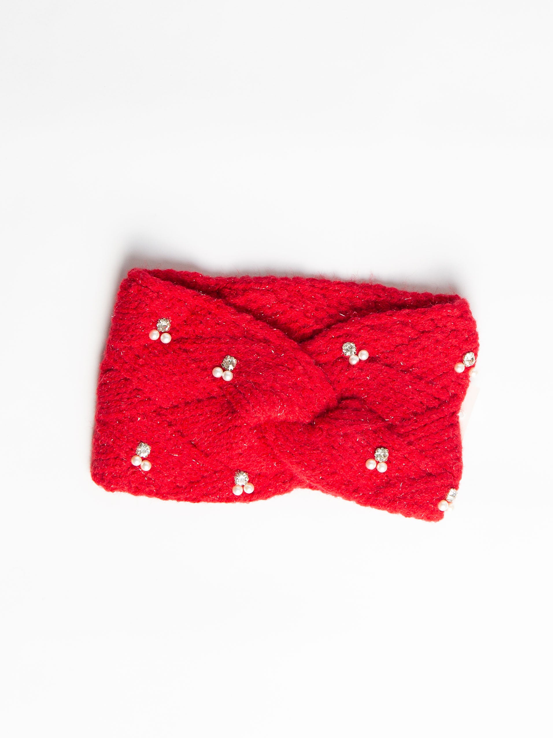 Pandebånd med perler og bling