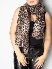 Leopard tørklæde