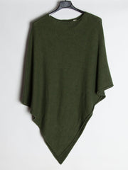 Lækker blød viskose poncho