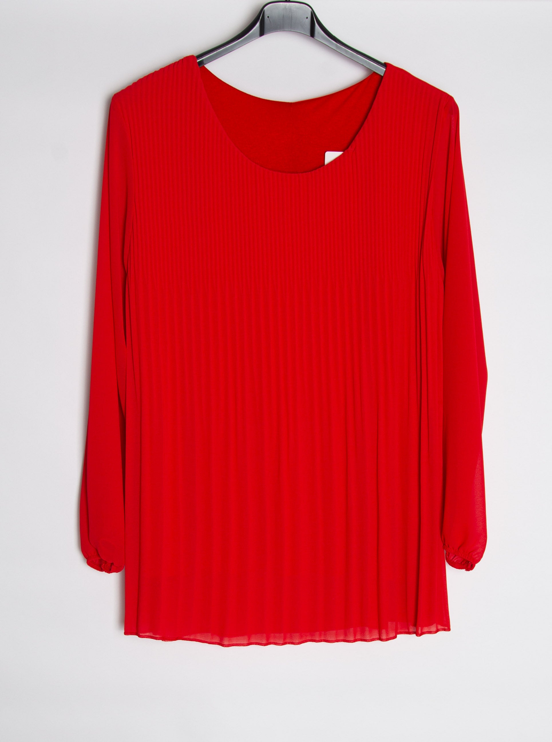 Plisse bluse - Brystmål 130cm - Ingen returret - ITNOV24