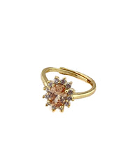Ring oval dråbe - Justerbar - ITSEP24