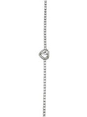Armbånd med bling hjerte - ITSEP24