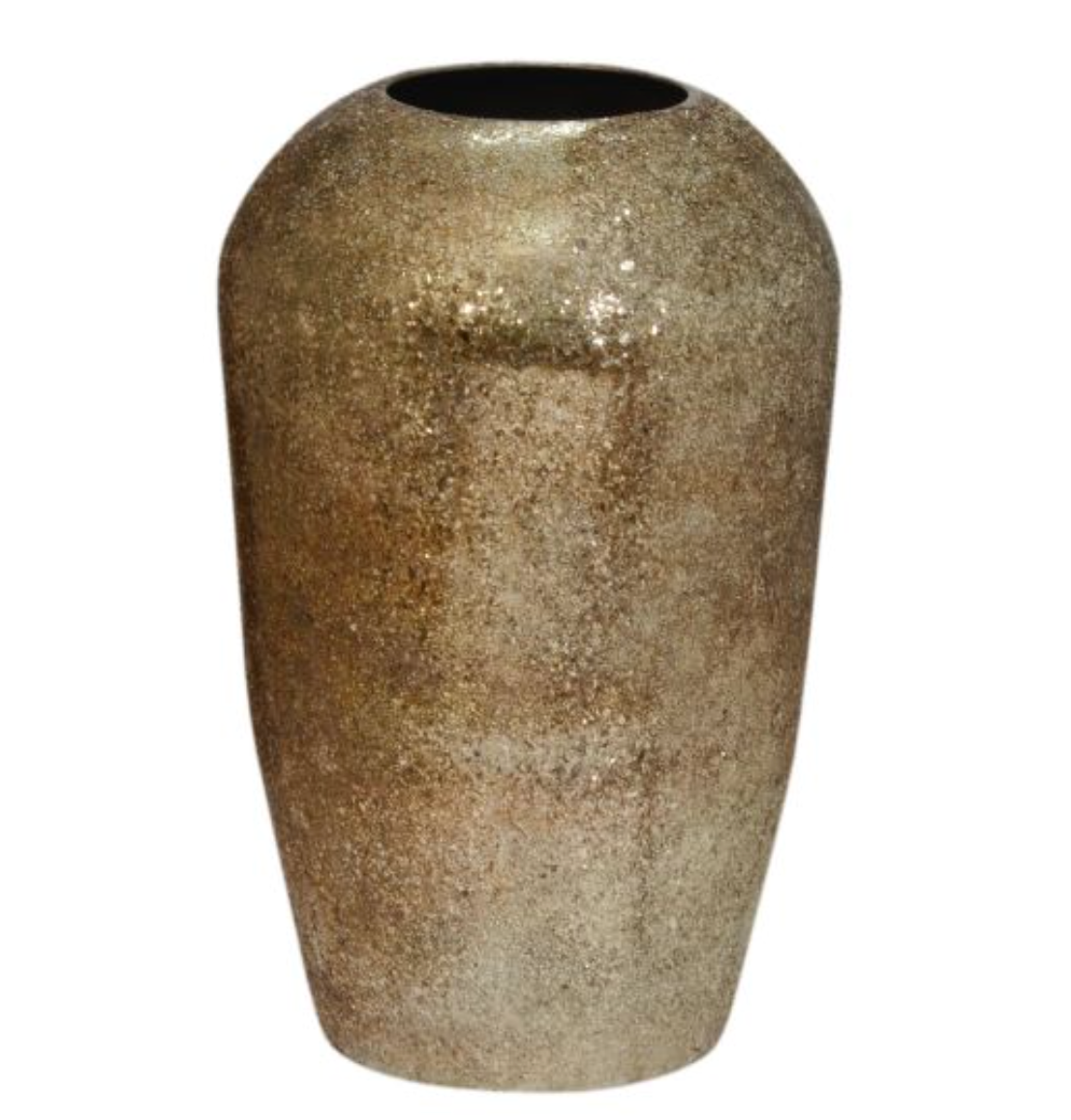 Vase champagneguld mosaik lakeret IR 42x42x68cm by Colmore