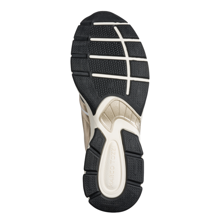 Marco Tozzi Chunky Sneakers med guld detaljer Gold Comb