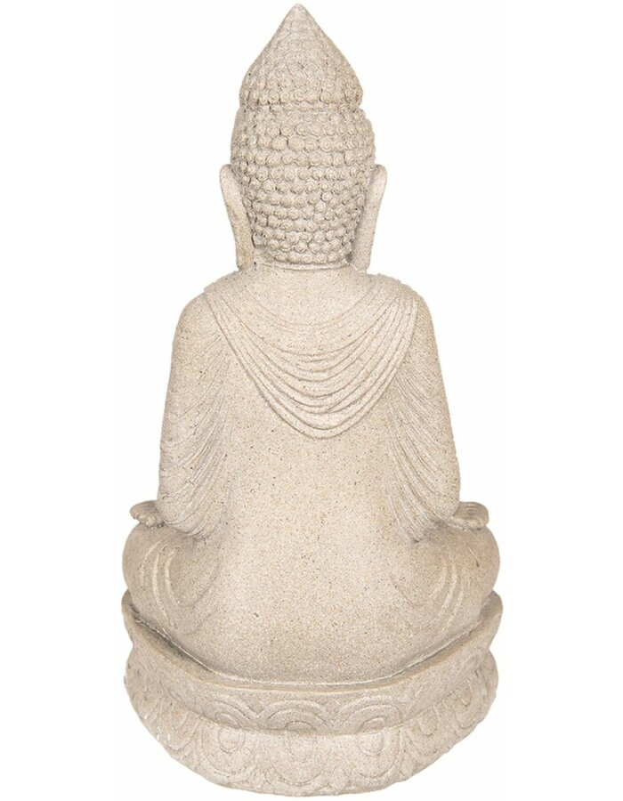 Dekorativ Buddha med blomsterkrukke 28x20x50cm