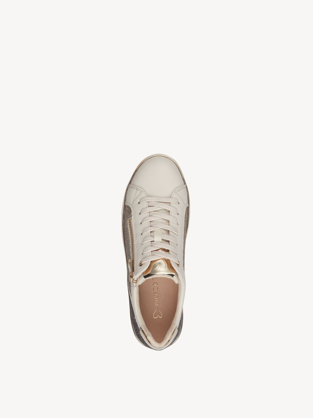 Marco Tozzi Sneakers Cream Comb by Marco Tozzi