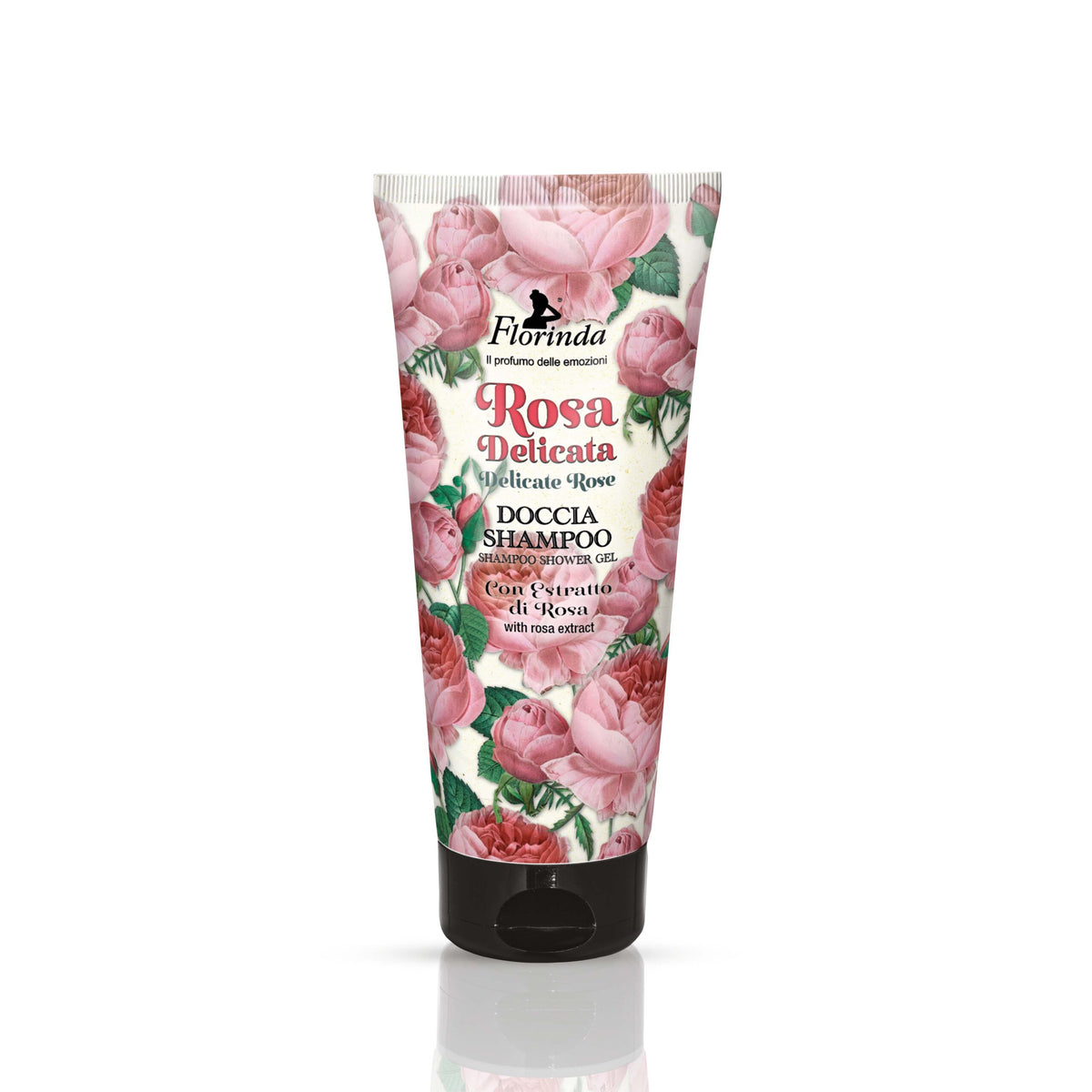 Florinda Rosa Delicata shampoo shower gel 200ml