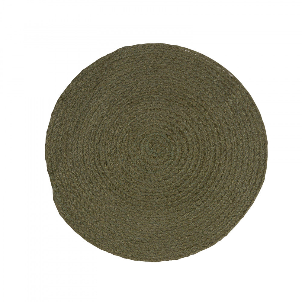 TABLETT SIGGE GRÖN DÆKKESERVIET D38CM