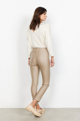 Soyaconcept Pam coated bukser beige