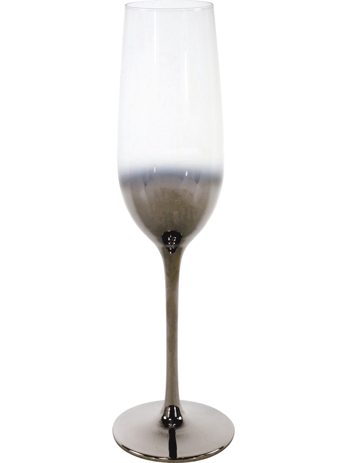 1975 CHAMPAGNE GLASS"SILVER SPIRIT” ø5x26cm, 250ml