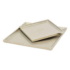 Kvadratisk bakke, Aluminium, 30x30x2 cm