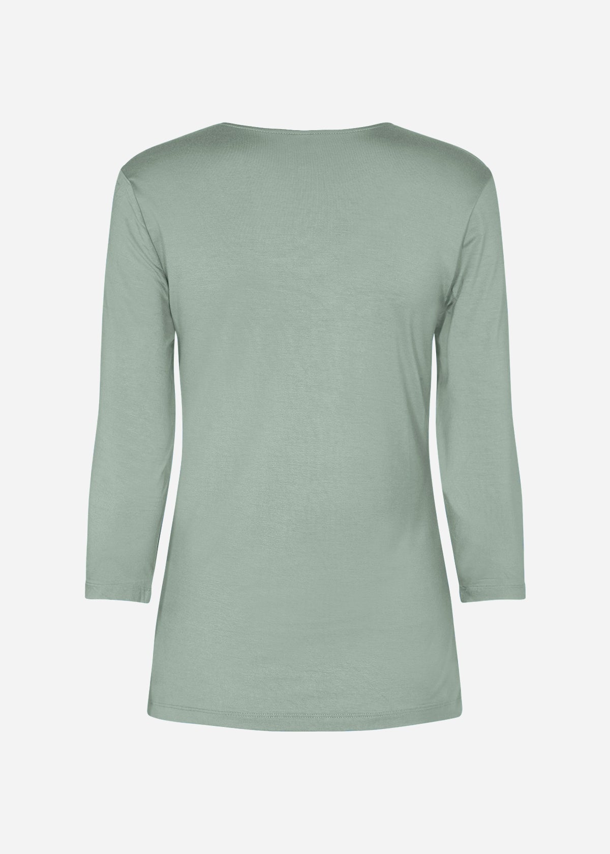 Soyaconcept Marica basis bluse med rund hals lysegrøn