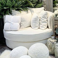 Fauteuil Hayley sheep cream 132x105x75