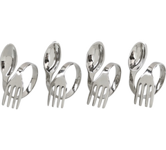 3807 NAPKIN RINGS”CUTLERY" 12x4x1,5cm