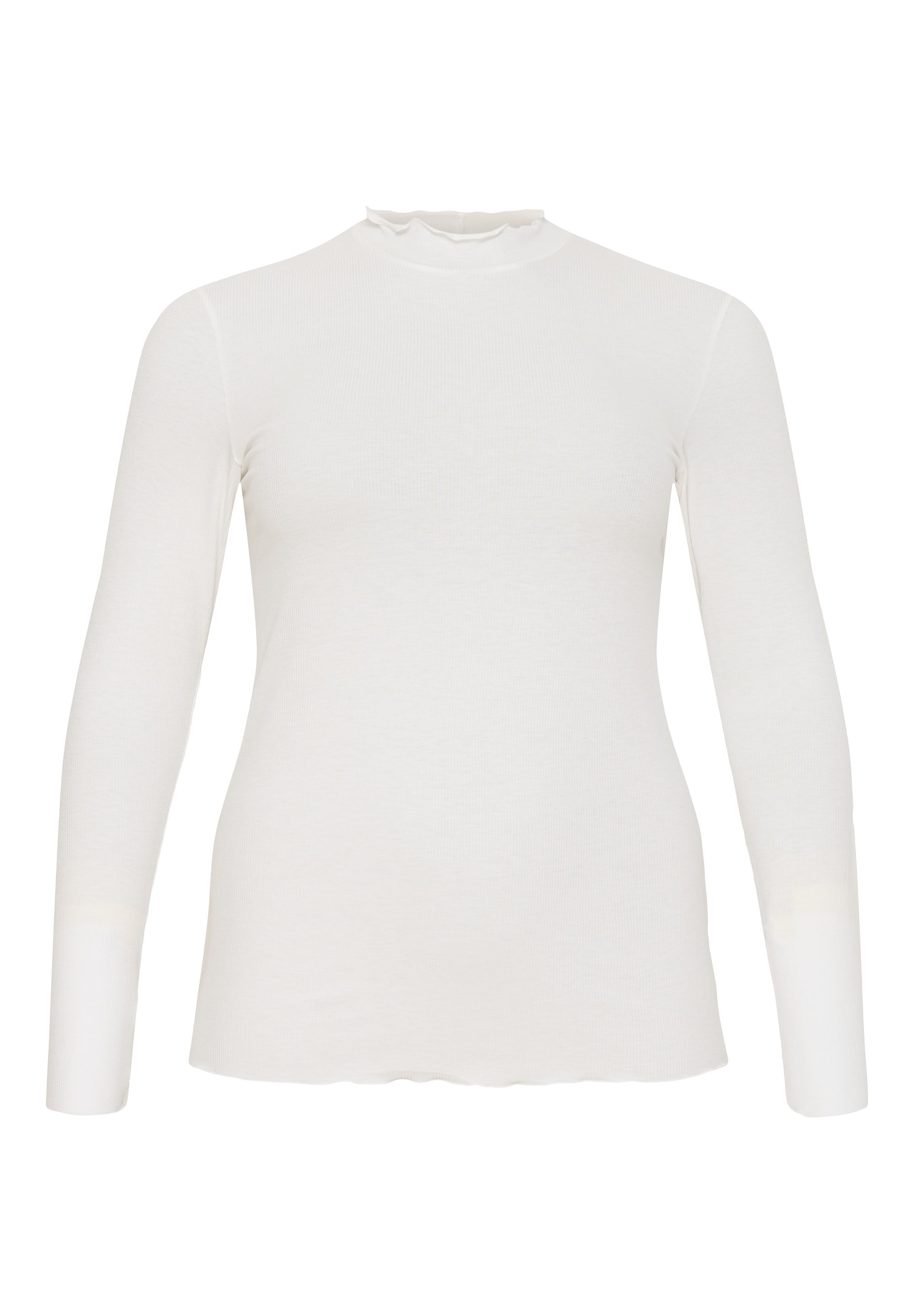 No. 1 By Ox Blouse w turtle neck Off White