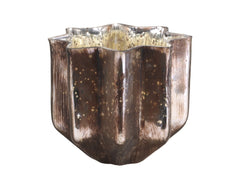 Fyrfadsstage H8/D8,5 cm antique mocca