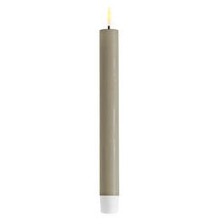 Sand indendørs Kronelys 2 stk 24 cm