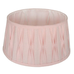 Plisseret lampeskærm 33 cm rosa