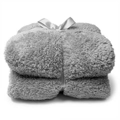 Teddy throw 150x200cm grey