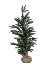 Fyrretræ m. jutefod H76 cm