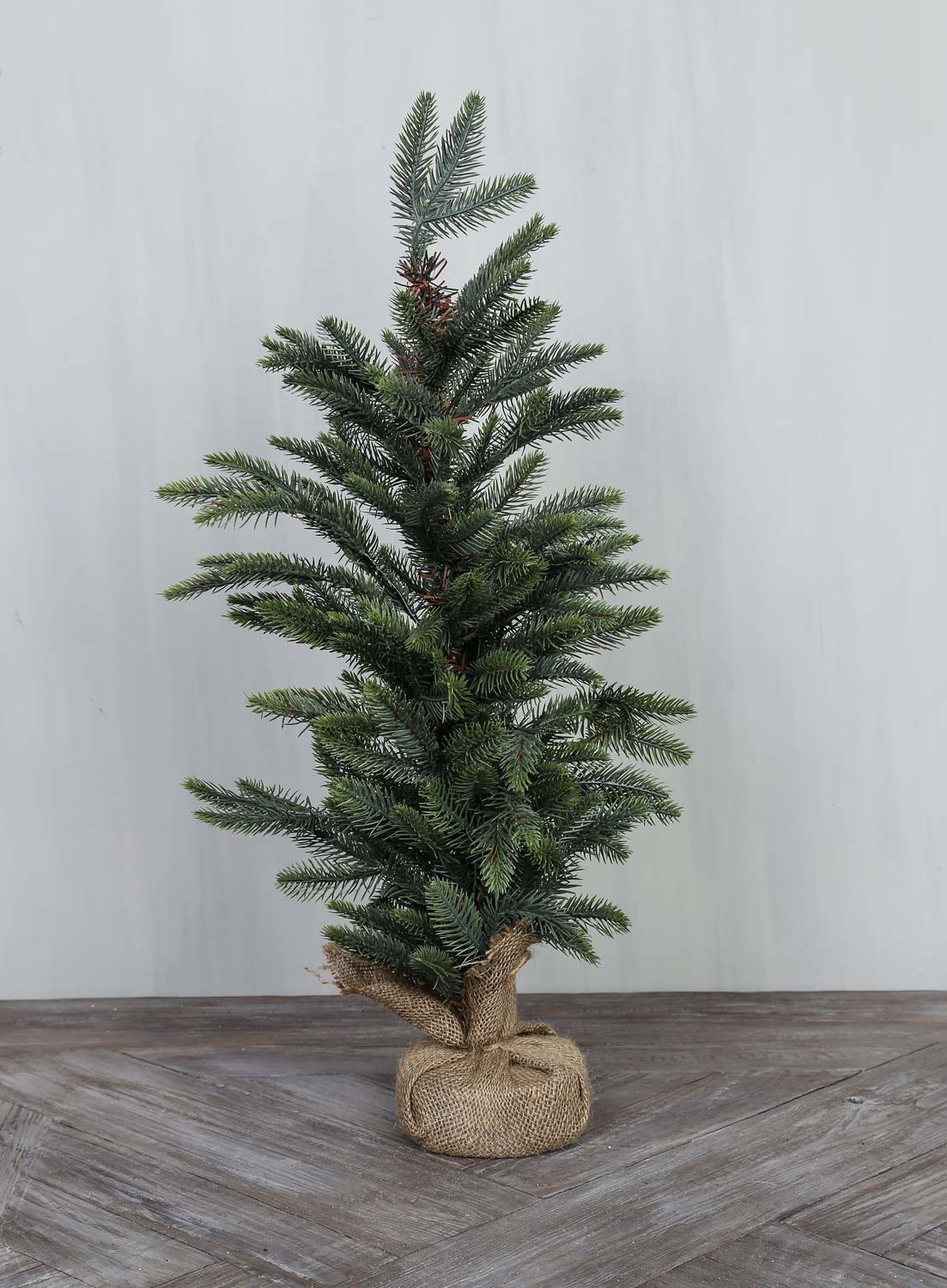 Fyrretræ m. jutefod H76 cm
