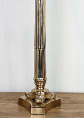 Bordlampe - Guldfarvet 14x14x80
