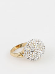 Aditi - Ring Med Sten Rund Guld